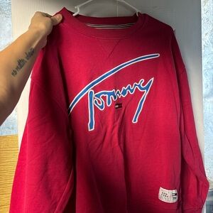 Tommy Hilfiger Red Sweatshirt